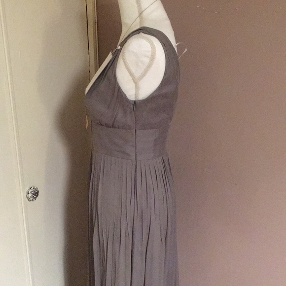 J. Crew Silk Chiffon Sophia long dress / Size 4 - Picture 4 of 6